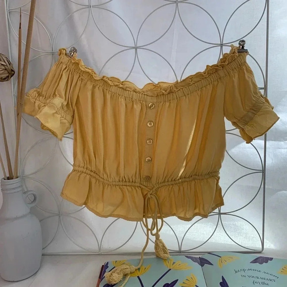 L.A. Hearts Crop Top - Picture 1 of 3